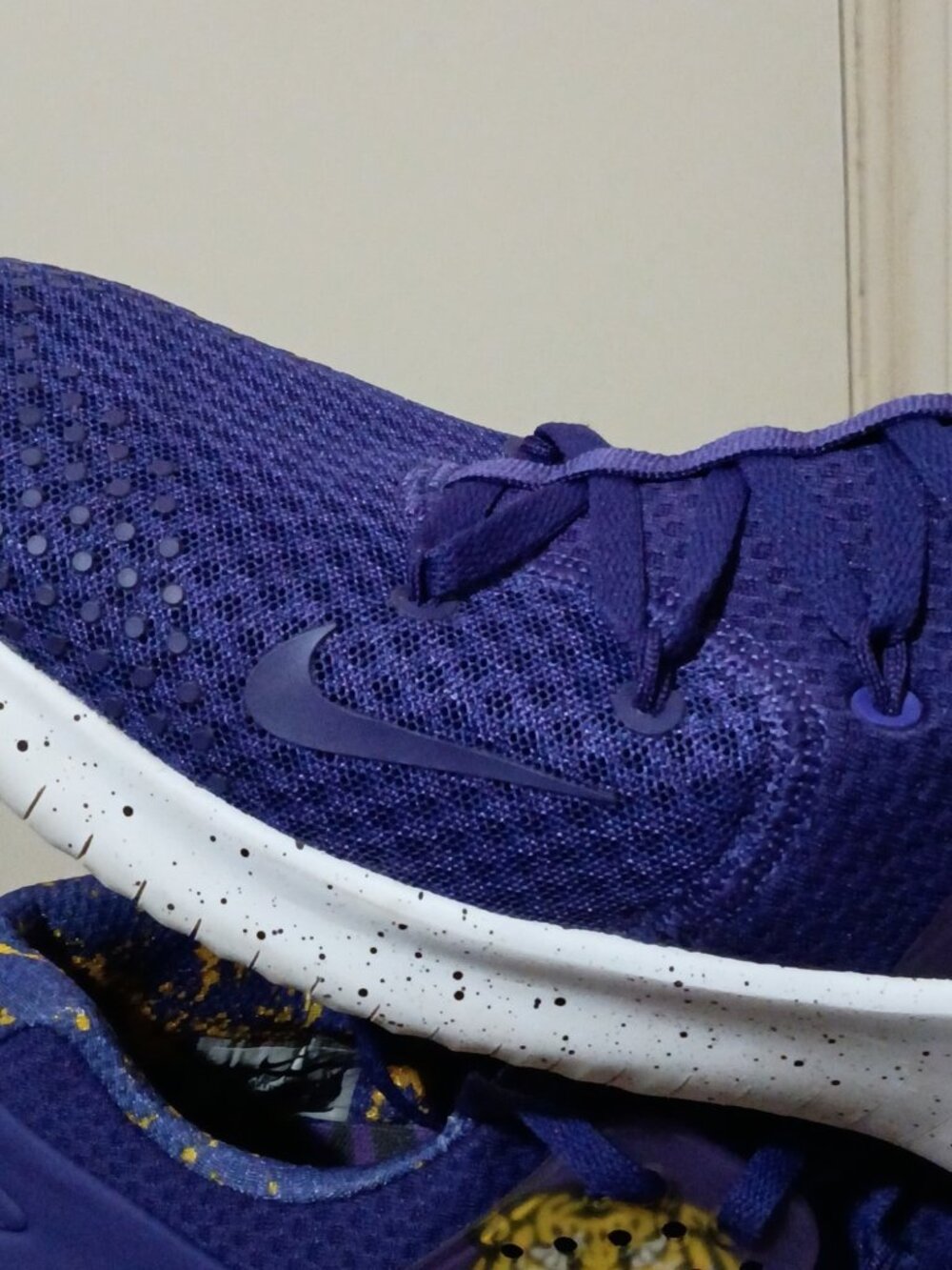 Nike LSU Tigers Free TR8 Cross Trainers Sneakers, mens Size 13 AR0413-500 - Picture 12 of 14